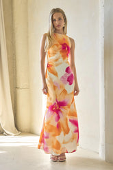 Ayah Open Back Maxi Dress