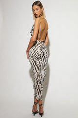 Instinct Dress - Zebra
