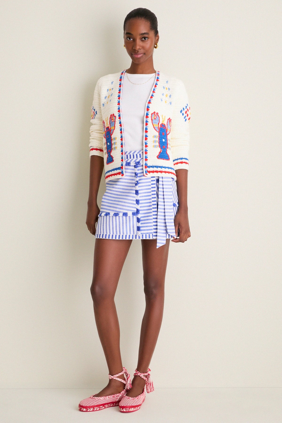 Coastal Stripe Bay Skirt