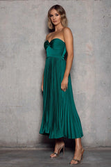 Hailey Dress - Palm Green