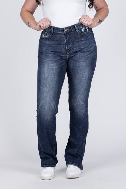 *Three Length* One For You, Me, And Her High-Rise Slim Fit Bootcut Denim(BUY 2 FREE SHIPPING)