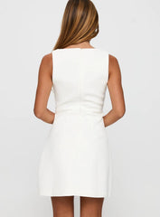 Klaudia Mini Dress White
