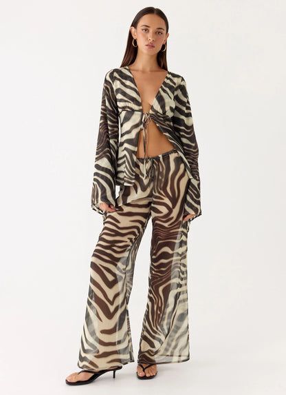 Chaty Top - Zebra