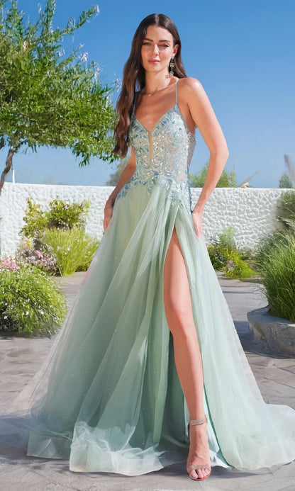 Amelia Couture Long Formal Dress tm1028