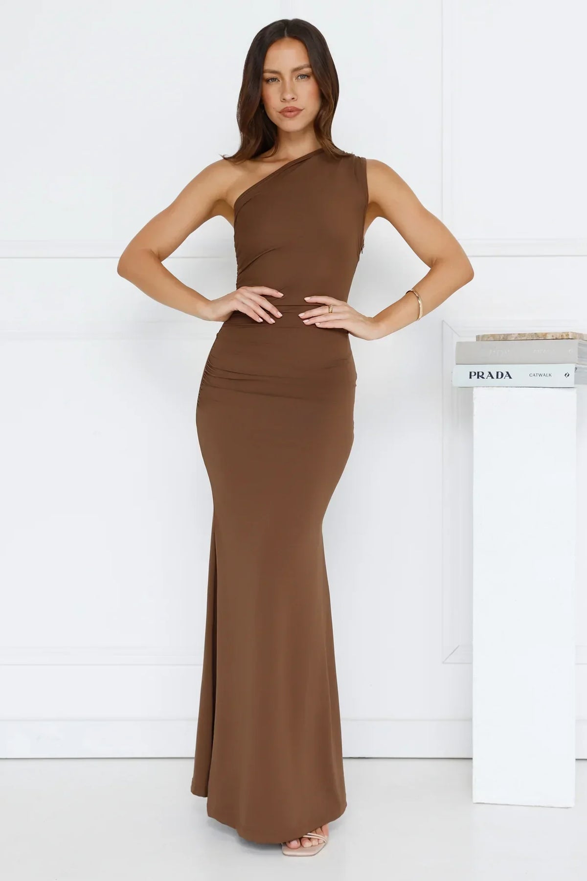 Georgiana One Shoulder Maxi Dress