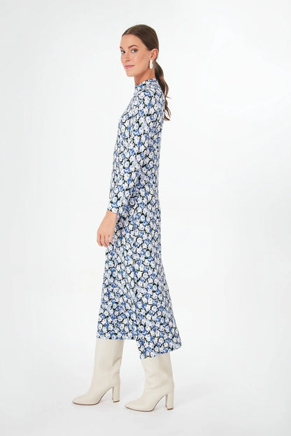 Blue English Rose Elise Dress