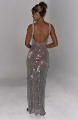 Livette - Shiny Maxi Dress